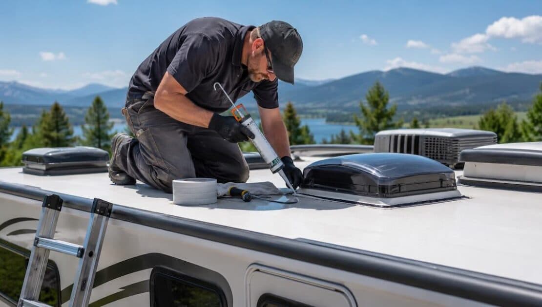How to Repair a Travel Trailer Roof