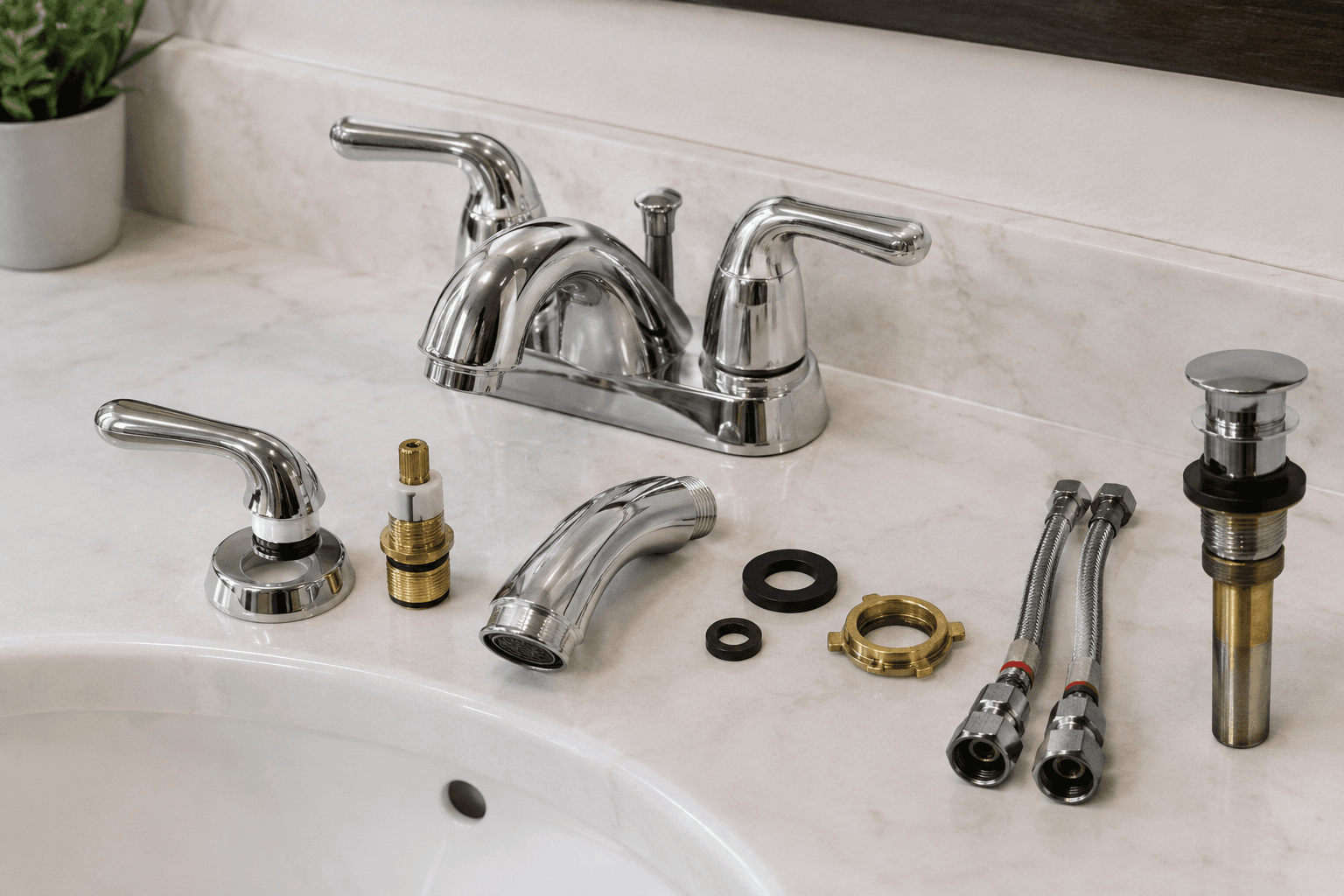 Bathroom Faucet Parts Names