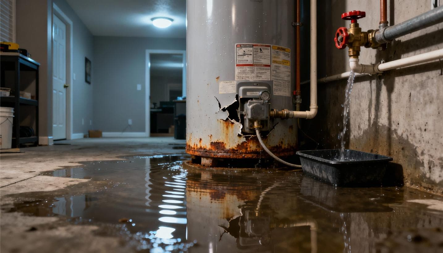 signs of a failing water heater
