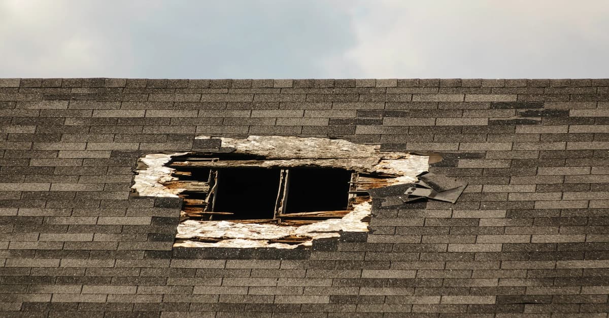 Fixing a Hole in a Roof