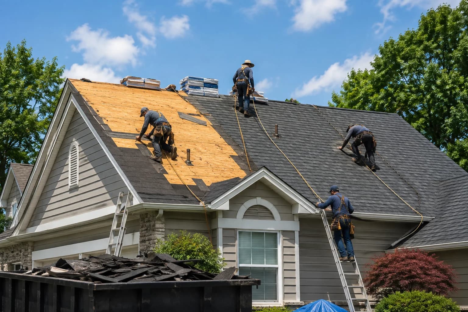 How long does it take to repair a roof